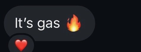 It's gas